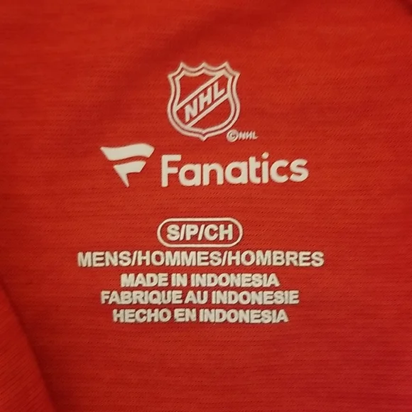Fanatics Red Wings Long Sleeve Mens Tee - Picture 7 of 10